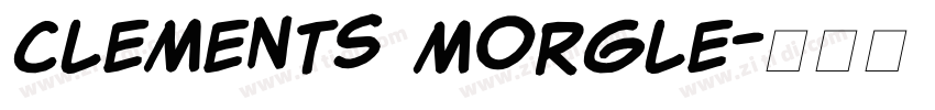 Clements Morgle字体转换